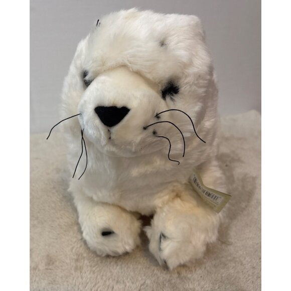 Wild Republic Harp Seal Pup Cuddlekins Plush Toy 21" 2005 NWT - Picture 2 of 9
